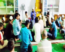 গ্রেনেড হামলায় নিহতদের স্মরণে মদন মোহন কলেজ ছাত্রলীগ’র দোয়া মাহফিল